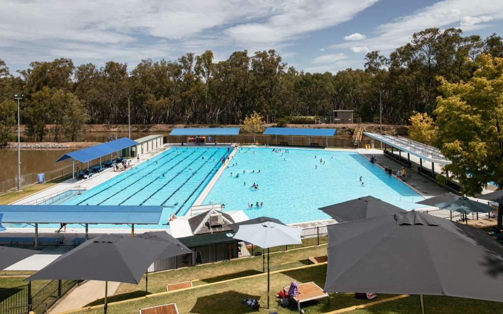 Lake Talbot Water Park Pools Shot