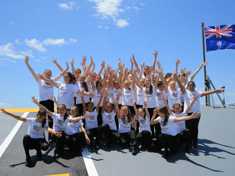 Salute to Australia Choir David Clare Australia Day Council of NSW
