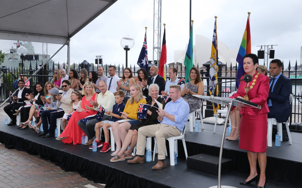 Lord Mayor Citizenship Ceremony on Australia Day 2018