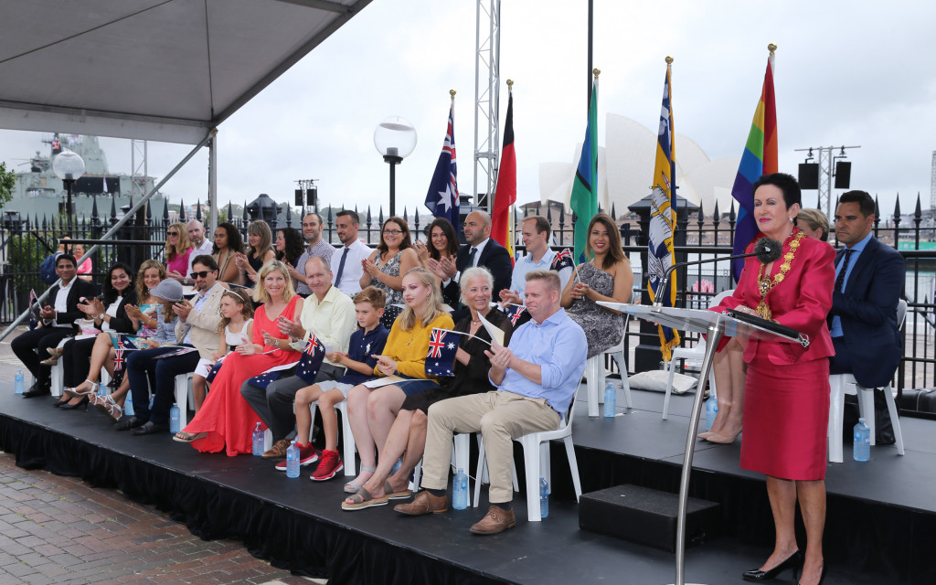 Lord Mayor Citizenship Ceremony on Australia Day 2018