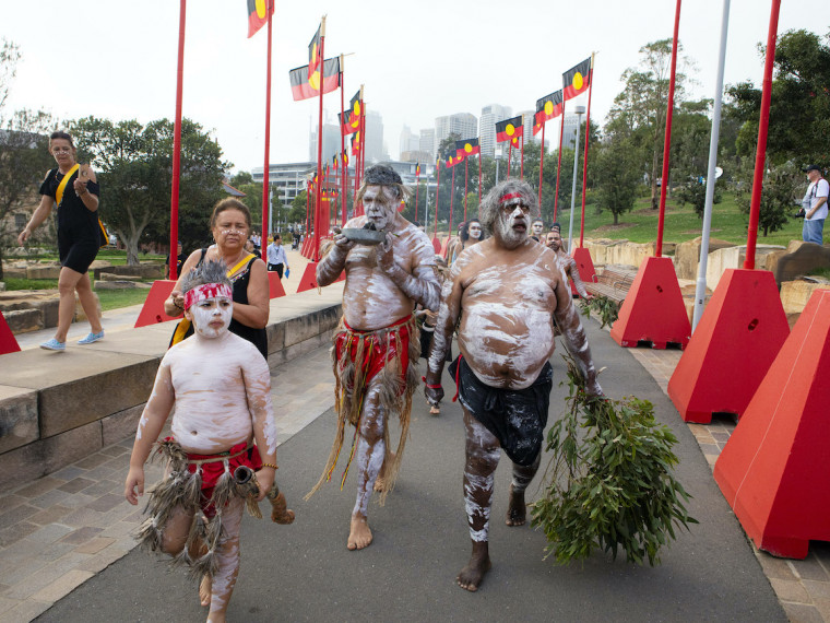 Procession at WugulOra Morning Ceremony