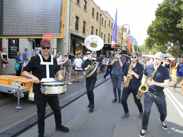 17. Street Party band