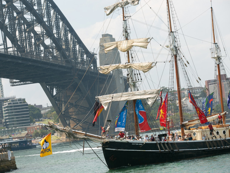 23. Tall ship