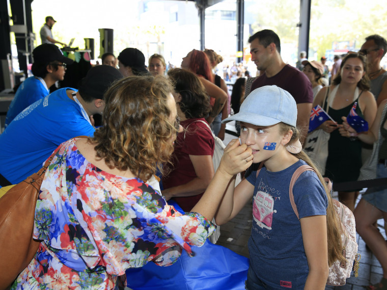 32. OPT face painting