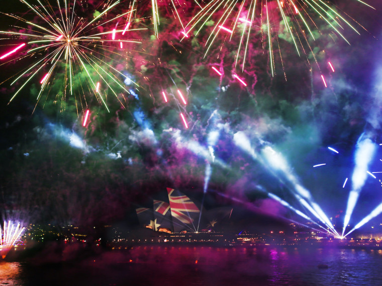 90. Harbour fireworks