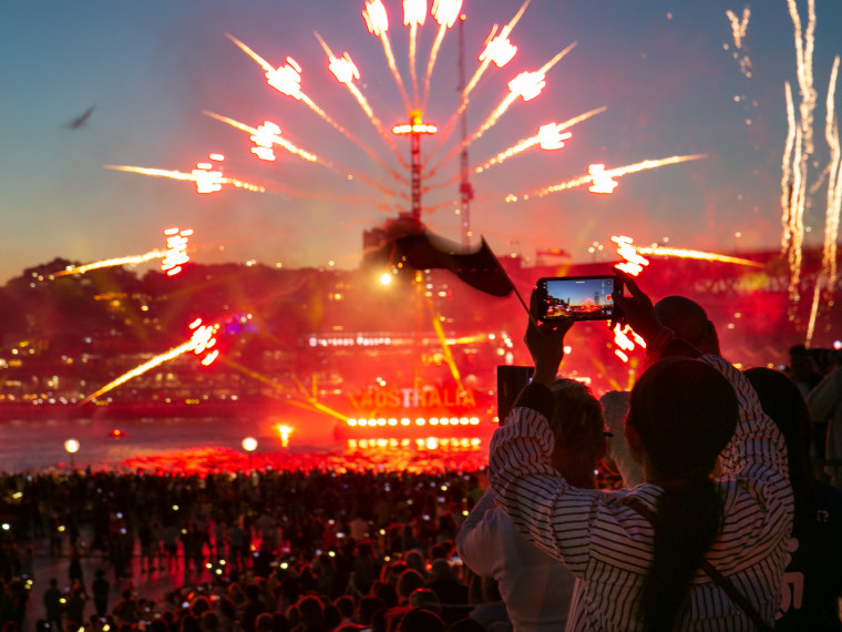 Australia Day Live concert - Fireworks (2022)