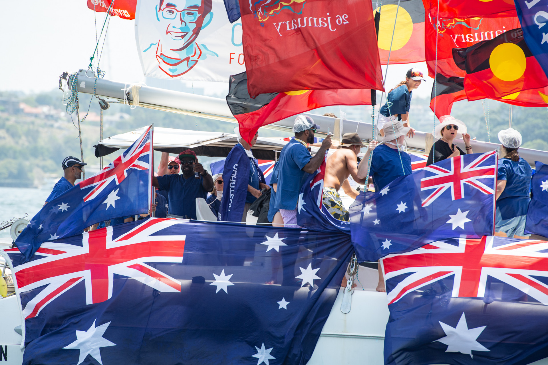 Australia Day Harbour Parade Australia Day in NSW