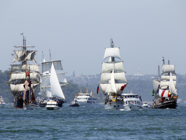 Tall Ships Race - Australia Day in NSW