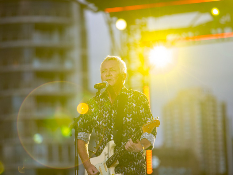 Iva Davies performing at Australia Day Live at Sydney Opera House
