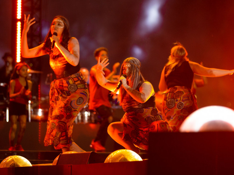 KARI singers performing at Australia Day Live at Sydney Opera House