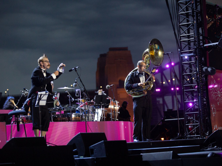 Music during the Tug and Yacht Ballet